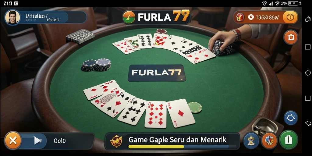 Gameplay FURLA77 yang seru dan interaktif dalam bermain Gaple.