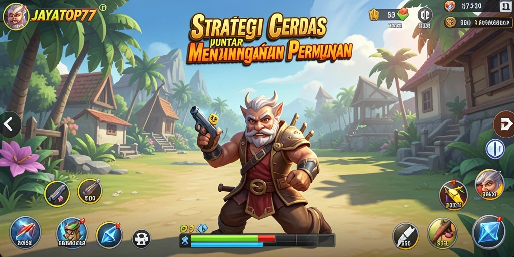 Tampilan gameplay menarik dari JAYATOP77 yang penuh strategi.