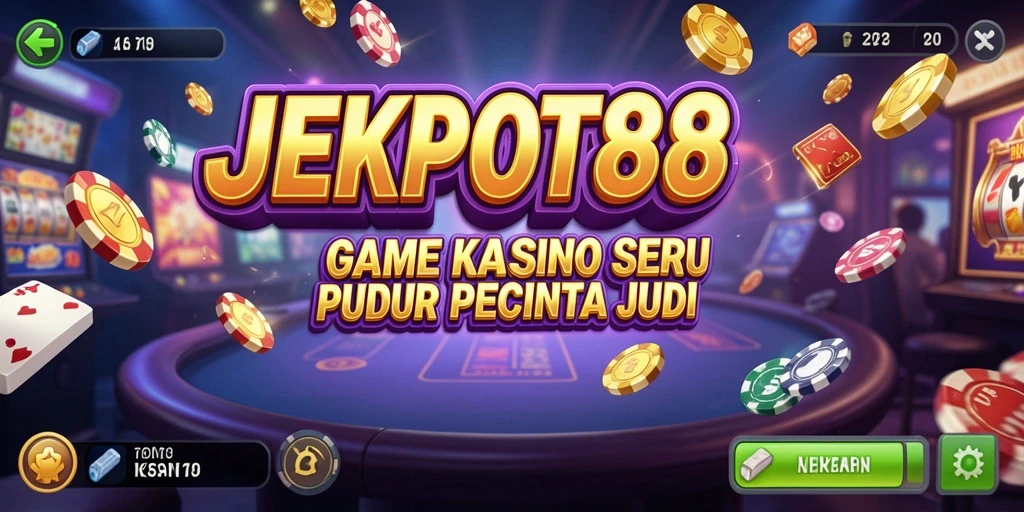 Tampilan menarik dari gameplay Kasino di JEKPOT88.