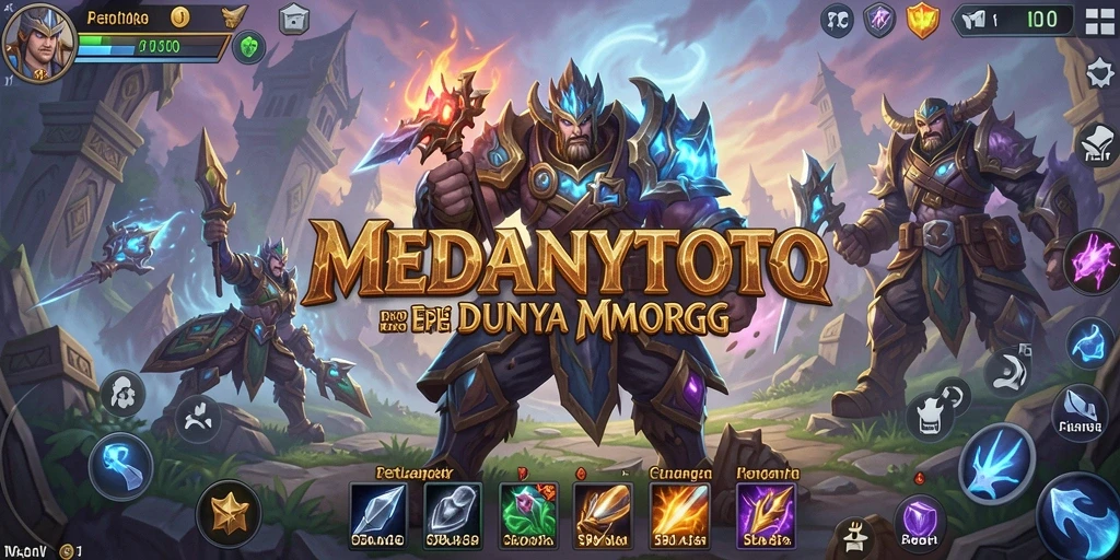 Tampilan gameplay epik dalam dunia <strong>MEDANTOTO</strong> yang penuh aksi.