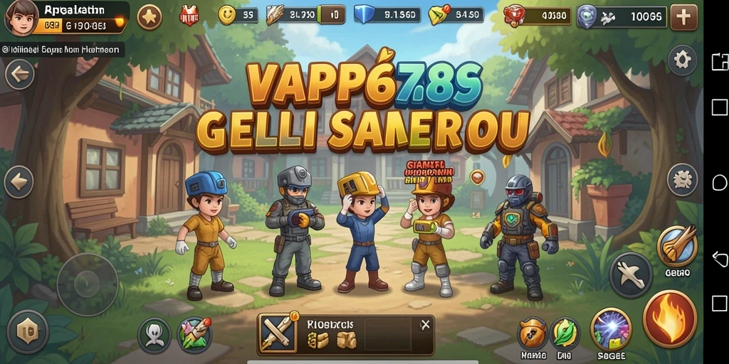 Tampilan gameplay seru RP6789 dengan grafis menawan.