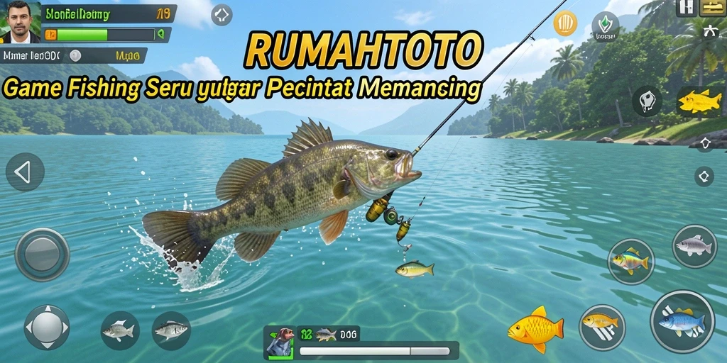 Tangkapan ikan besar di RUMAHTOTO yang menegangkan.