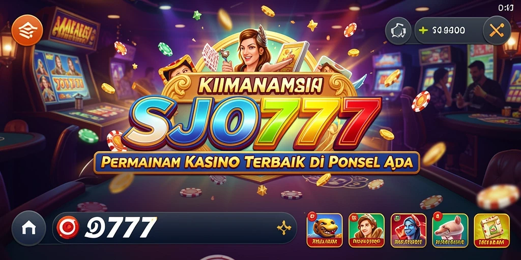 Tampilan gameplay SJO777 yang menarik dan interaktif.
